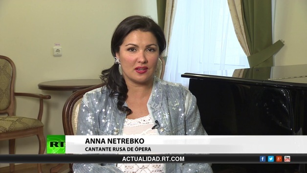 2013-09-10 - Entrevista con Anna Netrebko, cantante de ópera rusa
