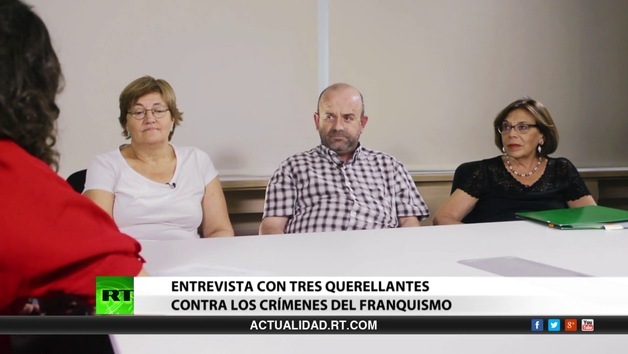 2013-09-26 - Entrevista con Ana Messuti, Bonifacio Sánchez, Isabel Pérez querellantes contra los crímenes del franquismo