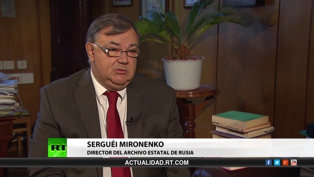2013-10-01 - Entrevista con Serguéi Mironenko, director del Archivo Estatal de Rusia