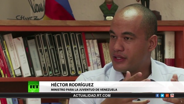 2013-10-31 - Entrevista con Héctor Rodríguez, vicepresidente para el área social de Venezuela