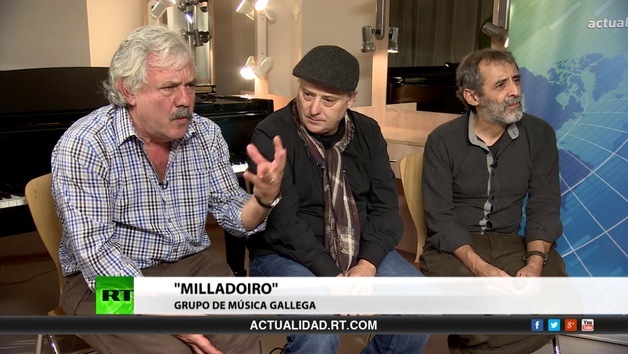 2013-12-07 - Entrevista con “Milladoiro”, grupo de música gallega