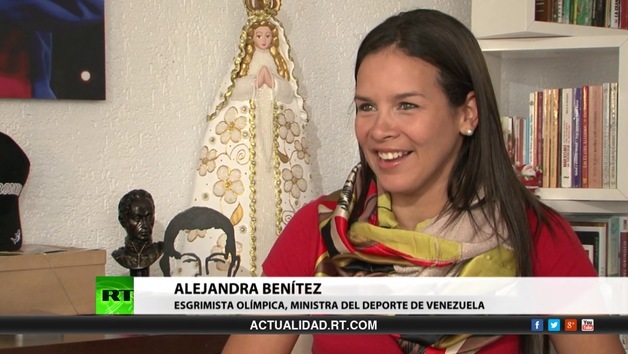2013-12-10 - Entrevista con Alejandra Benítez, ministra para el Deporte en Venezuela