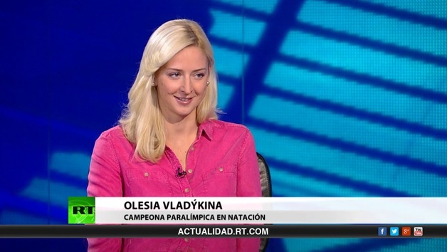 2013-12-16 - Entrevista con Olesia Vladýkina, campeona paralímpica en natación