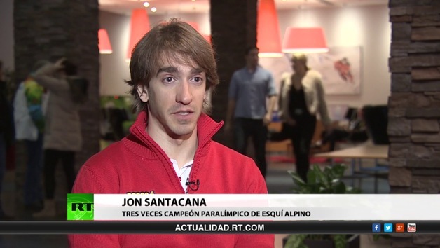 2014-03-31 - Entrevista con Jon Santacana, tres veces campeón paralímpico de esquí alpino