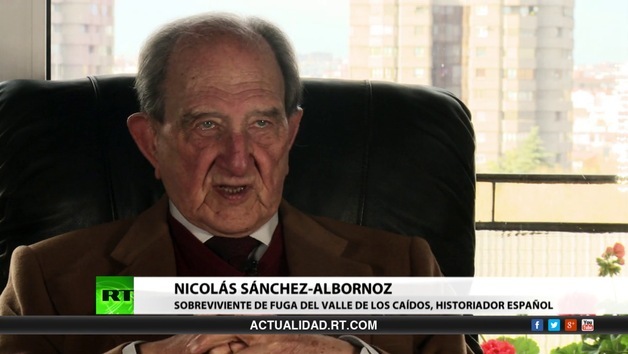 2014-04-01 - Entrevista con Nicolás Sánchez-Albornoz, sobreviviente de fuga del Valle de Los Caídos