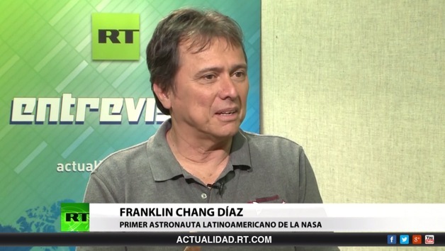 2014-04-12 - Entrevista con Franklin Chang Díaz, primer astronauta latinoamericano contratado por la NASA
