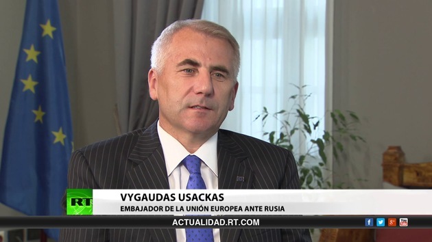 2014-04-19 - Entrevista con Vygaudas Usackas, embajador de la UE en Rusia