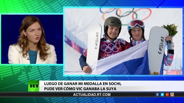 2014-05-13 - Entrevista con Vic Wild y Aliona Zavárzina, campeones olímpicos de Sochi en snowboard