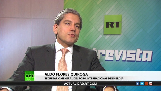 2014-05-20 - Entrevista con Aldo Flores Quiroga, secretario general del Foro Internacional de Energía