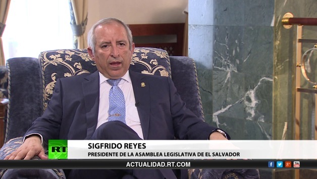 2014-05-26 - Entrevista con Sigfrido Reyes, presidente de La Asamblea Legislativa de El Salvador