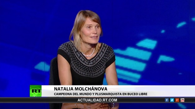 2014-06-09 - Entrevista con Natalia Molchánova campeona del mundo y plusmarquista en buceo libre