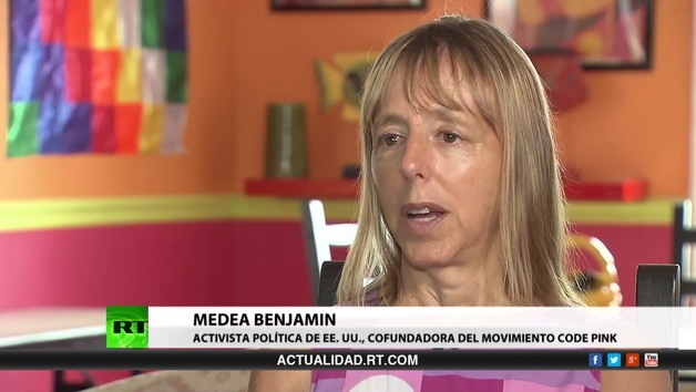 2014-06-24 - Entrevista con Medea Benjamín, activista política de EE.UU.