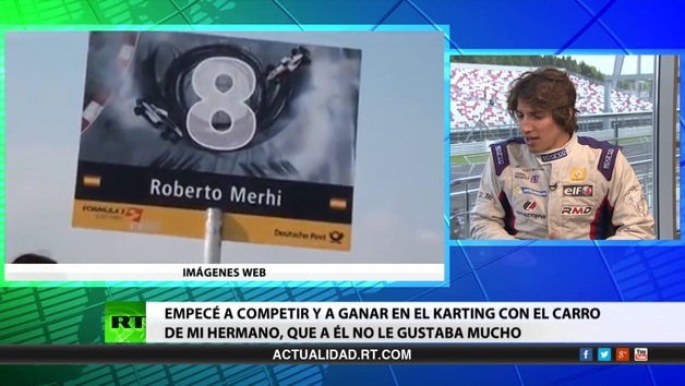 2014-07-01 - Entrevista con Roberto Merhi, piloto de automovilismo español