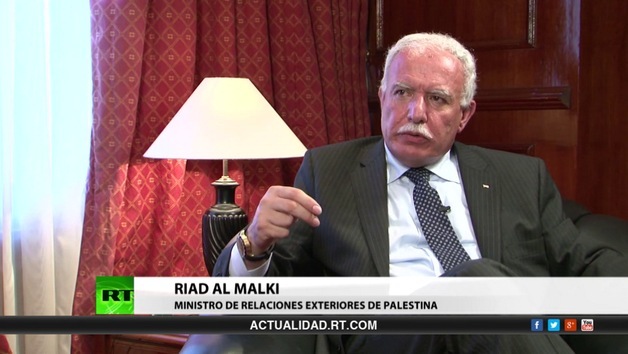 2014-08-13 - Entrevista con Riad al Malki, ministro de Relaciones Exteriores de Palestina