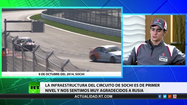 2014-10-11 - Entrevista con Esteban Gutiérrez, piloto mexicano de Fórmula 1