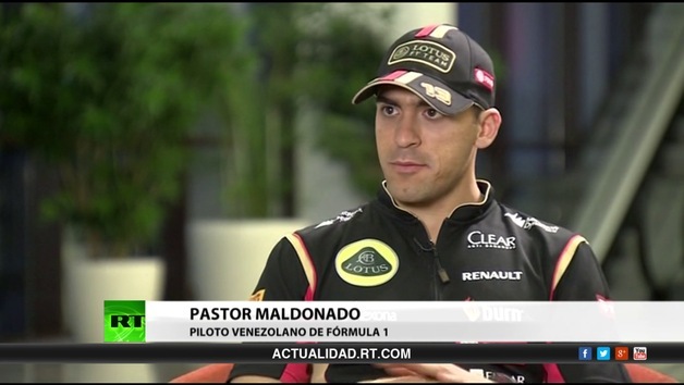 2014-10-13 - Entrevista con Pastor Maldonado, piloto venezolano de Fórmula 1