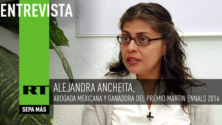 2015-02-26 - Alejandra Ancheita, abogada mexicana y ganadora del premio Martin Ennals 2014