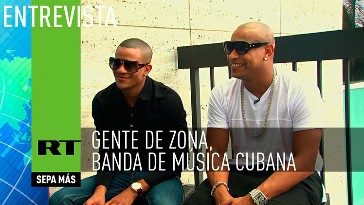 2015-03-03 - Entrevista con Gente De Zona, banda de música cubana