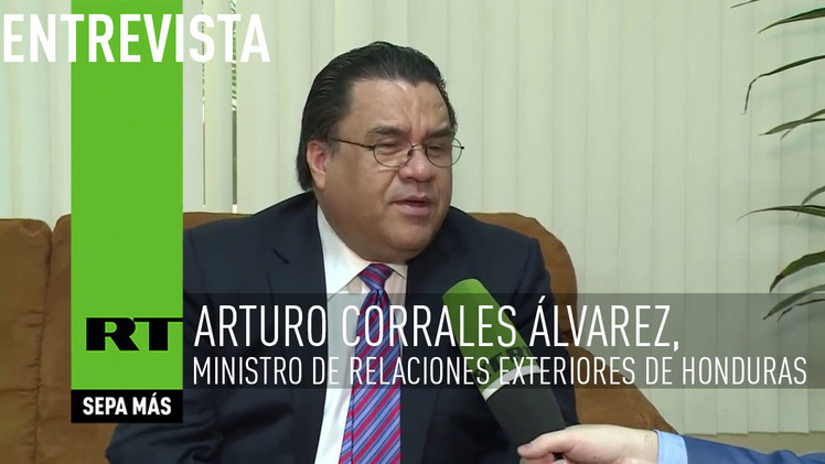 2015-03-30 - Entrevista con Arturo Corrales Álvarez, ministro de Relaciones Exteriores de Honduras