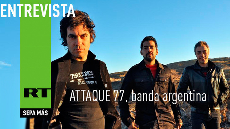 2015-04-22 - Entrevista con Attaque 77, banda argentina