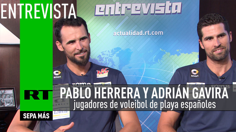 2015-06-08 - Entrevista con Pablo Herrera y Adrián Gavira jugadores de voleibol de playa españoles