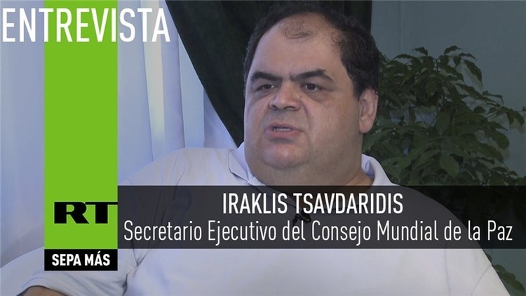 2015-12-08 - Entrevista con Iraklis Tsavdaridis, Secretario Ejecutivo del Consejo Mundial de la Paz