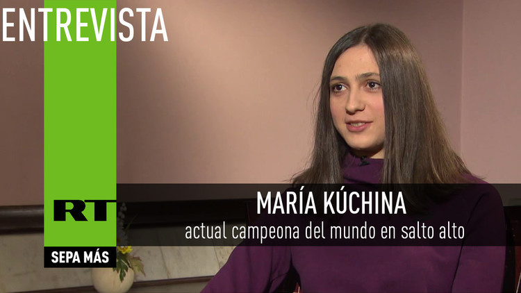 2016-03-07 - Entrevista con María Kúchina, actual campeona del mundo en salto alto