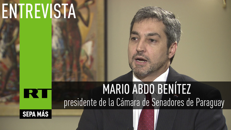 2016-04-25 - Entrevista con Mario Abdo Benítez, presidente de la Cámara de Senadores de Paraguay