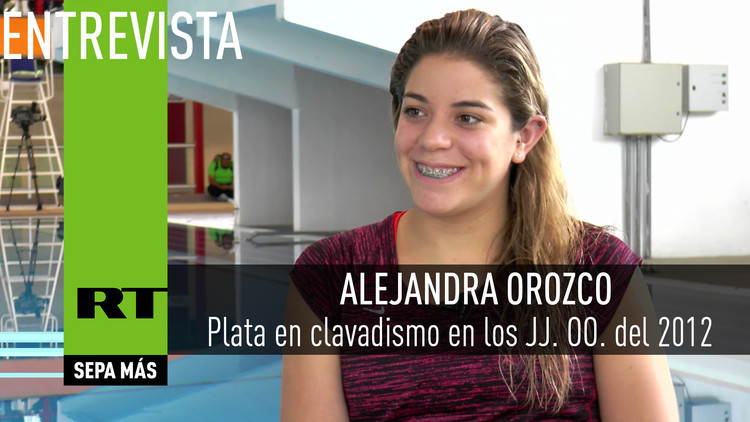 2016-08-09 - Entrevista con Alejandra Orozco,  plata en clavadismo en los JJ.OO. del 2012