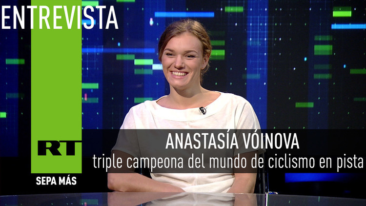 2016-08-11 - Entrevista con Anastasía Vóinova, triple campeona del mundo de ciclismo en pista