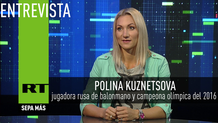 2016-09-06 - Entrevista con Polina Kuznetsova,  jugadora rusa de balonmano y campeona olímpica del 2016