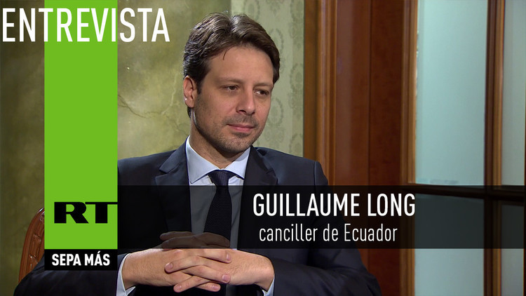 2016-11-15 - Entrevista con Guillaume Long, canciller de Ecuador