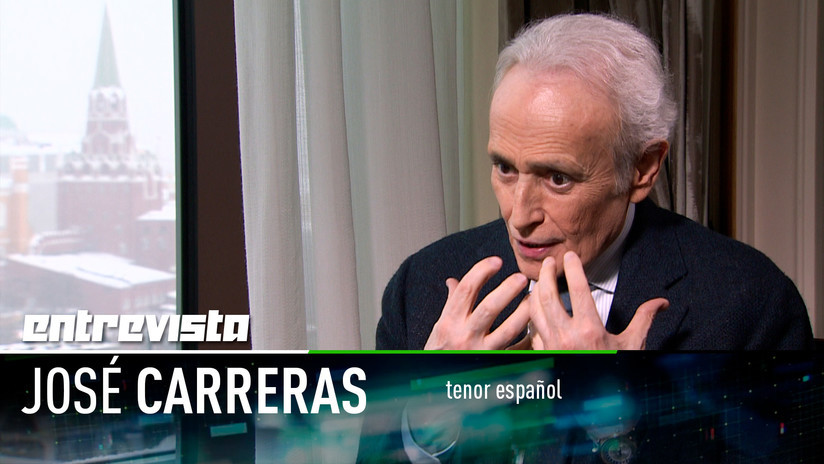 2018-03-20 - El tenor José Carreras muestra su faceta más personal en una entrevista exclusiva con RT