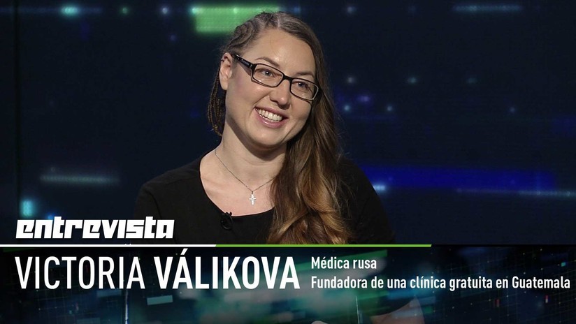 2018-07-21 - Médica rusa habla de una clínica gratuita que fundó en Guatemala