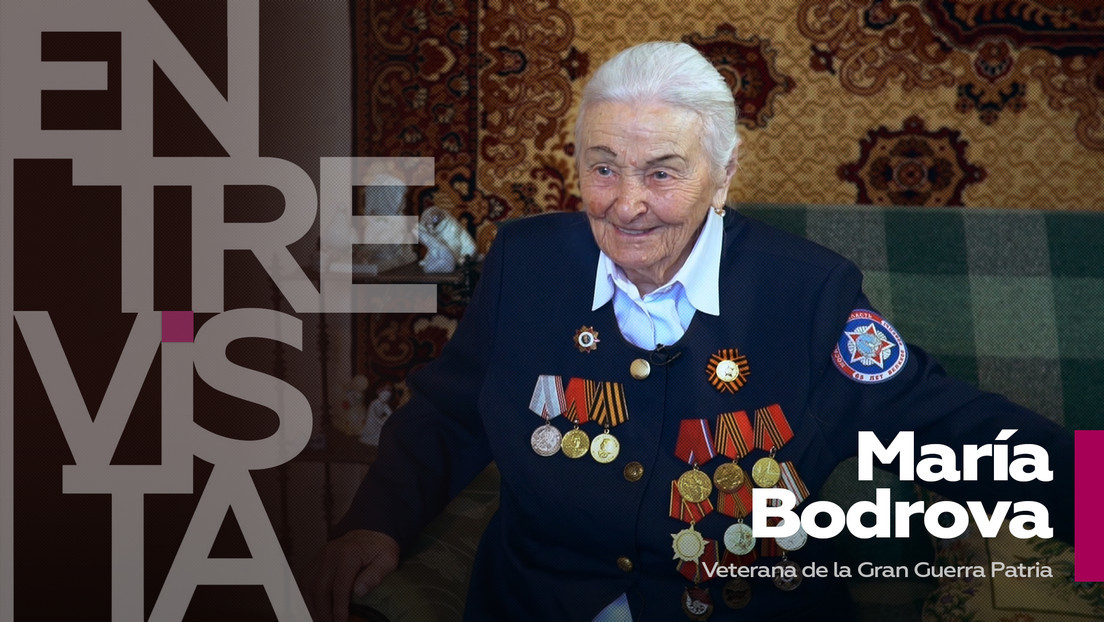 2021-05-09 - María Bodrova, veterana de la Gran Guerra Patria: 