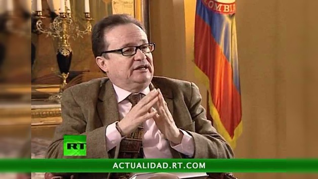 con Ernesto Rey Cantor, un abogado colombiano