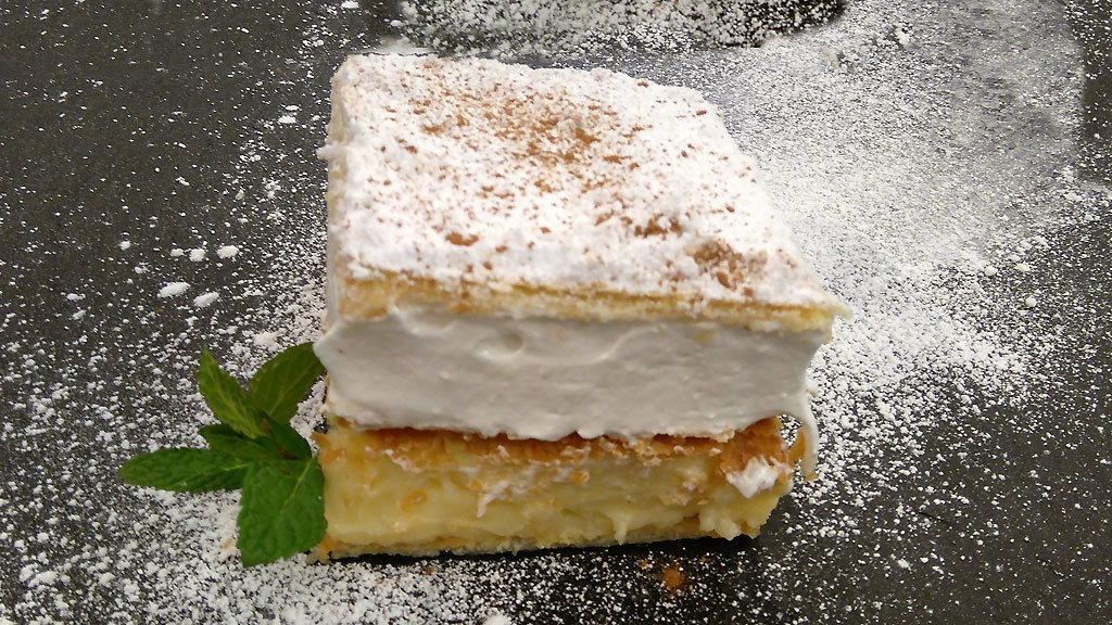 Milhojas de merengue y crema (09/10/2019)