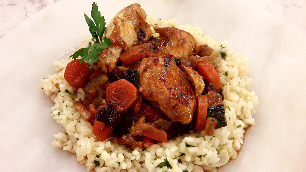 Pollo guisado con verduras (16/07/2019)