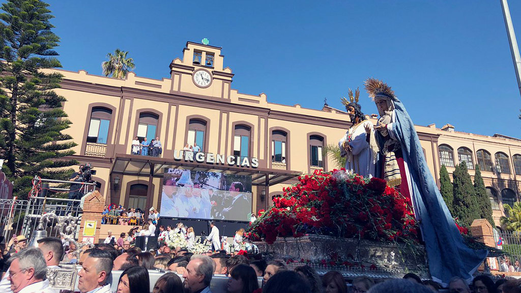 Traslado de Nuestro Padre Jesús Cautivo y María Santísima de la Trinidad de Málaga (13/04/2019)