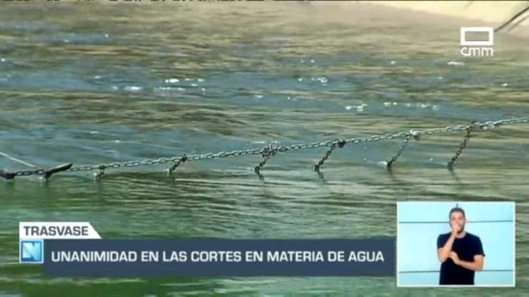 Unanimidad en las Cortes en Materia de Agua 15/09/2019