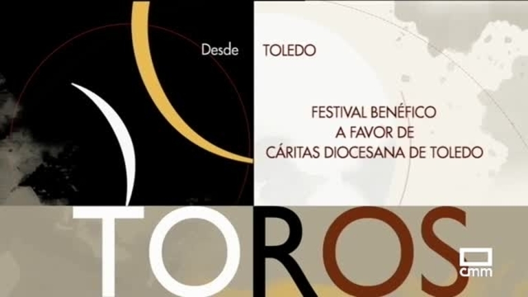 Festival taurino desde Toledo a beneficio de Cáritas 13/06/2021