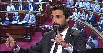 El president del Parlament Roger Torrent