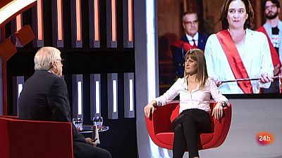 Jéssica Albiach, presidenta de Catalunya en Comú Podem