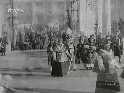 ENTIERRO DE LA REINA MARIA CRISTINA (AÑO 1929)