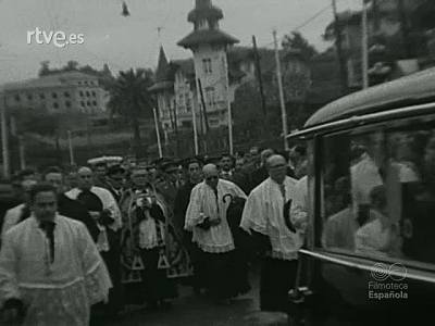 ENTIERRO DEL TENIENTE ENRIQUE CARRASCO LANZOS