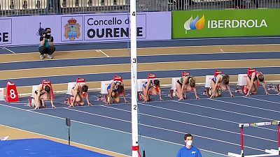 Campeonato de España de pista cubierta. Sesión matinal