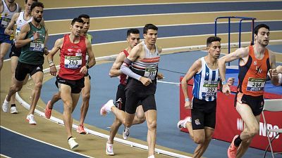 Campeonato de España de pista cubierta, sesión vespertina