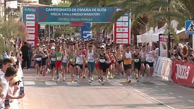 Campeonato de España en Ruta. Medio maratón Masculino y Femenino