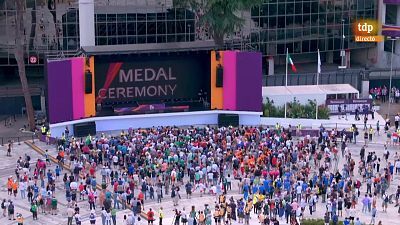 Campeonato de Europa al aire libre. Sesión vespertina - Entrega de medallas