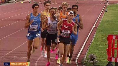 Campeonato de Europa Sub-20. Sesión Vespertina